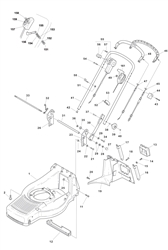 m550r-es mountfield-petrol-rotary-mowers part diagram