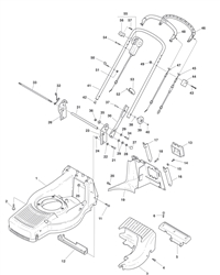 m554-es mountfield-petrol-rotary-mowers part diagram