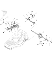 m554r mountfield-petrol-rotary-mowers part diagram