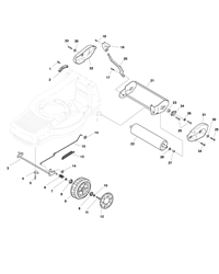 m554r mountfield-petrol-rotary-mowers part diagram