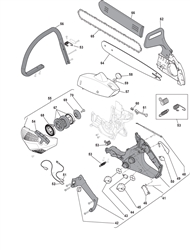 mc3514 petrol-chainsaws-1 part diagram