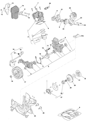 mc3514 petrol-chainsaws-1 part diagram