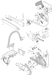 mc4018 petrol-chainsaws-1 part diagram