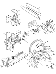 mc4818 petrol-chainsaws-1 part diagram