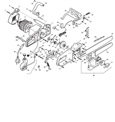 me2016q electric-chainsaws part diagram