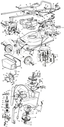 monarch mountfield-petrol-rotary-mowers part diagram