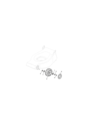 mounfield-460rhp-petrol-lawnmower mountfield-petrol-rotary-roller part diagram