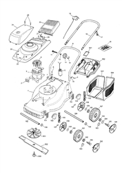 mountfield-41-electric-lawnmower electric-rotary-mowers-mountfield part diagram
