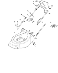 mountfield-460rpd-petrol-lawnmower mountfield-petrol-rotary-roller part diagram