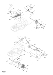mountfield-480res-petrol-lawnmower mountfield-petrol-rotary-roller part diagram