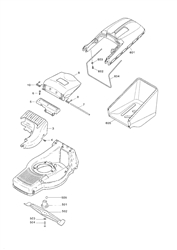 mountfield-480res-petrol-lawnmower mountfield-petrol-rotary-roller part diagram