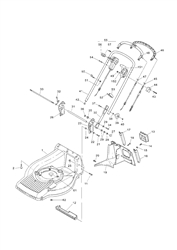 mountfield-550r-petrol-lawnmower mountfield-petrol-rotary-roller part diagram