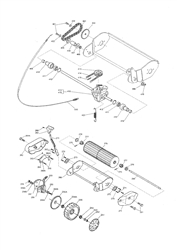 mountfield-sp460r-petrol-lawnmower mountfield-petrol-rotary-roller part diagram