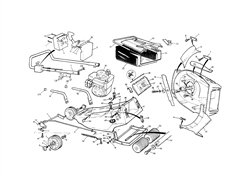 mp83607 mountfield-petrol-rotary-roller part diagram