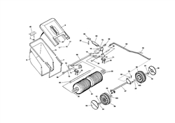 mp83618 mountfield-petrol-rotary-roller part diagram
