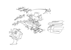 mp838 electric-rotary-mowers-mountfield part diagram