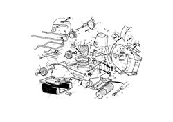 mp83803 electric-rotary-mowers-mountfield part diagram