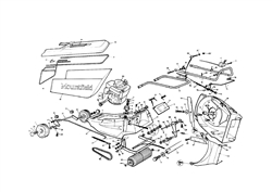 mp841 mountfield-petrol-rotary-roller part diagram
