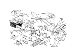 mp84105 mountfield-petrol-rotary-roller part diagram