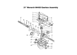 mp84303 mountfield-petrol-rotary-mowers part diagram