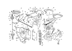 mp84401 electric-rotary-mowers-mountfield part diagram