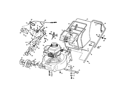 mp85003 mountfield-petrol-rotary-mowers part diagram