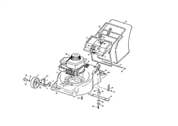 mp85025 mountfield-petrol-rotary-roller part diagram