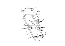 mp85025 mountfield-petrol-rotary-roller part diagram