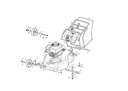 mp85318 mountfield-petrol-rotary-roller part diagram