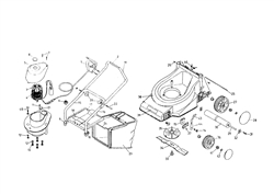 mp85402 electric-rotary-mowers-mountfield part diagram