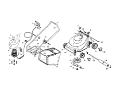 mp85601 electric-rotary-mowers-mountfield part diagram