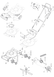 mulching-5020-pd mountfield-petrol-rotary-mowers part diagram