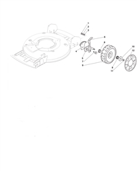 multiclip-46hp electric-rotary-mowers-mountfield part diagram
