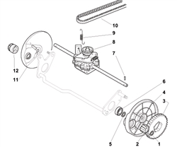multiclip-501-sp mountfield-petrol-rotary-mowers part diagram
