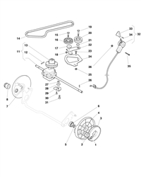 multiclip-inox-504-pd4s mountfield-petrol-rotary-mowers part diagram