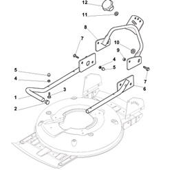 multiclip500pd mountfield-petrol-rotary-mowers part diagram