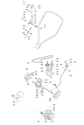 multiclip504-pdq-4s mountfield-petrol-rotary-mowers part diagram