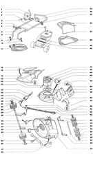 princess14 electric-rotary-mowers-mountfield part diagram