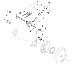 s421pd mountfield-petrol-rotary-mowers part diagram