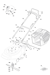 s461pd mountfield-petrol-rotary-mowers part diagram