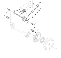 s461pd mountfield-petrol-rotary-mowers part diagram