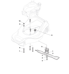 sp164 mountfield-petrol-rotary-mowers part diagram