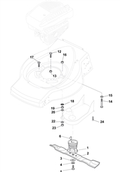 sp184 mountfield-petrol-rotary-mowers part diagram
