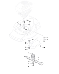 sp454 mountfield-petrol-rotary-mowers part diagram