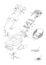 sp470 mountfield-petrol-rotary-mowers part diagram