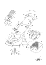 sp530 mountfield-petrol-rotary-mowers part diagram