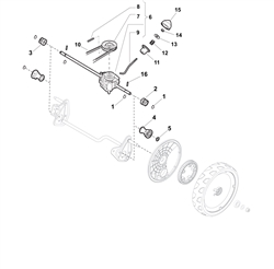 sp533 mountfield-petrol-rotary-mowers part diagram