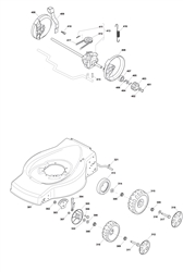 sp534 mountfield-petrol-rotary-mowers part diagram