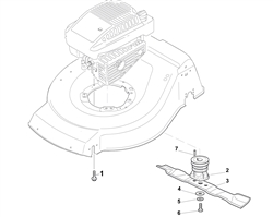 sp535-hw-honda-gcv135 mountfield-petrol-rotary-mowers part diagram