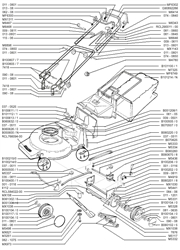 tuffcut mountfield-petrol-rotary-mowers part diagram